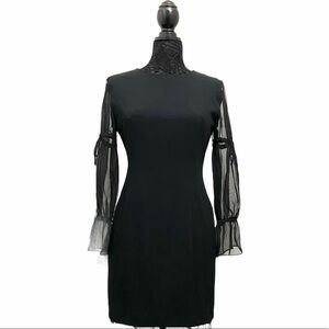 Vintage black shift dress